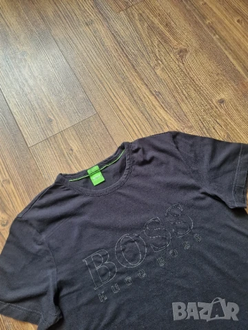 Страхотна мъжка тениска HUGO BOSS размер S , снимка 3 - Тениски - 50528978