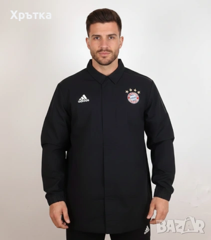 Adidas FC Bayern Munchen - Оригинално мъжко яке размер L-XL