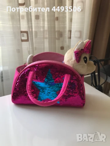 Куче с чантичка, снимка 1