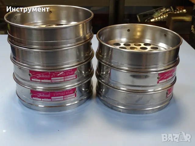 Лаболаторно сито GIULIANI uni 21000-23000 micron Ø200mm certified test sieve, снимка 6 - Други инструменти - 55769964