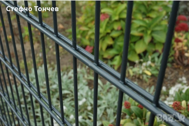 Оградни пана с двойни телове. 2D пана 6/5/6 мм. и 8/6/8 мм.