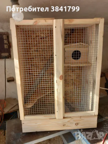 Клетка, къщичка за чинчила, снимка 5 - Чинчили - 48550695