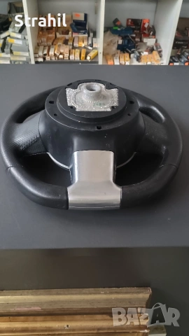 ОРИГИНАЛЕН КОЖЕН ВОЛАН ЗА FIAT 500 ABARTH 595, снимка 8 - Части - 53599466