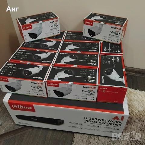 DAHUA Nvr и 12 бр. ip камери, снимка 6 - IP камери - 53753692