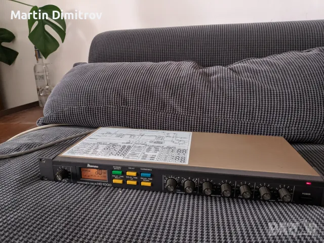  Ibanez Harmonics/Delay HD1000, снимка 3 - Ресийвъри, усилватели, смесителни пултове - 49961798