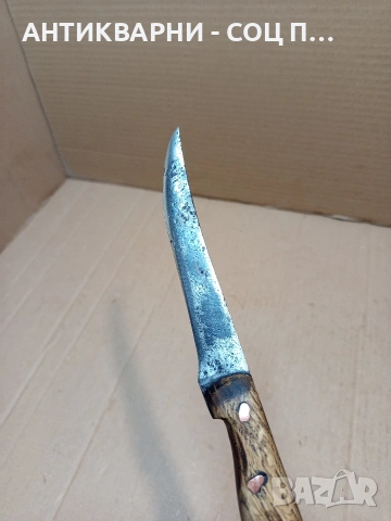 Стар Ръчно Кован Нож. НОМЕР 1660., снимка 5 - Антикварни и старинни предмети - 53759769