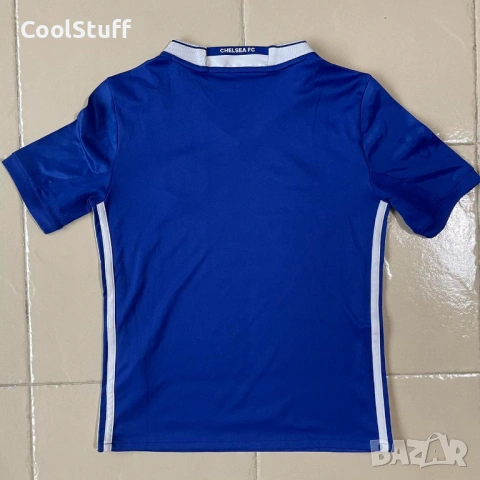 Детска Футболна Тениска Chelsea Adidas Climacool 2016/17 Размер 9-10 г, снимка 4 - Детски тениски и потници - 53848529