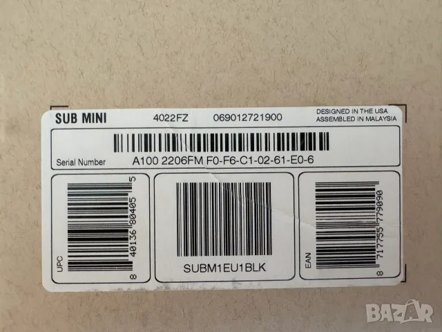 Sonos  Sub Mini, снимка 12 - Тонколони - 55981264
