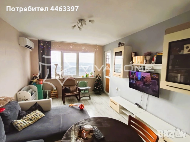 Тристаен апартамент с панорамна гледка към морето | Възраждане III, снимка 2 - Апартаменти - 53154255