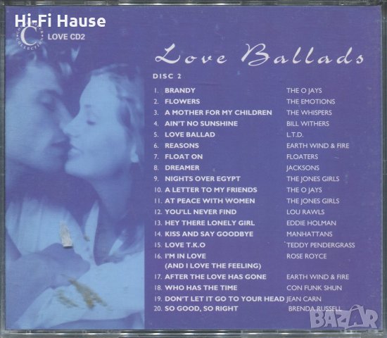 Love Ballads, снимка 2 - CD дискове - 36000648