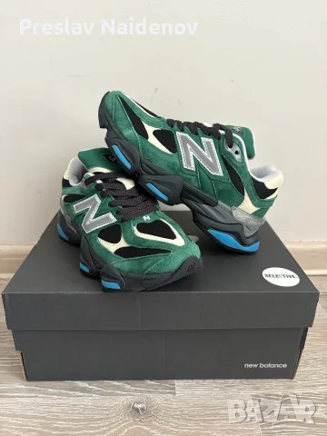 New Balance 9060 Team Forest Green, снимка 3 - Маратонки - 55743216