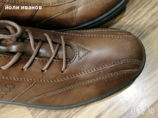 ECCO-пролетни кожени обувки 41 номер, снимка 3 - Дамски ежедневни обувки - 39925669