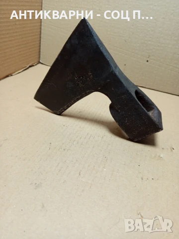 Соц Стара Кована Брадва Номер 12. Тегло 1.700кг., снимка 8 - Антикварни и старинни предмети - 50648489