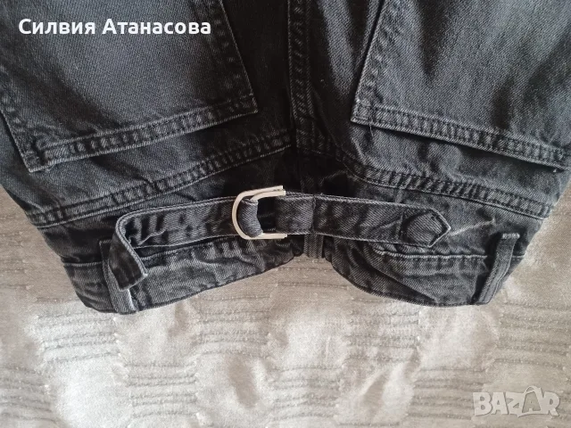 Дънки черни Cropp 32, снимка 5 - Дънки - 56317187