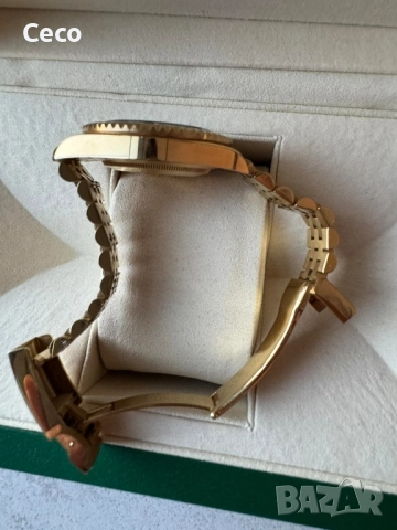 Златист Rolex GMT Master II, снимка 8 - Мъжки - 51613761