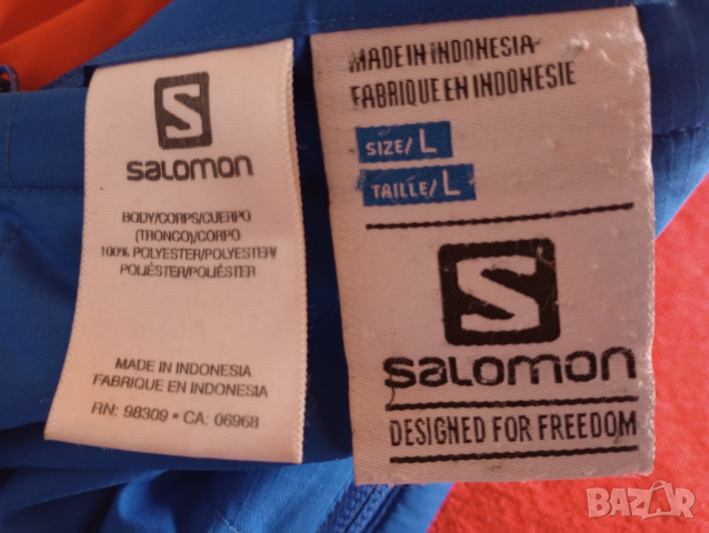 Salomon мъжко двулициево яке размер M-L, снимка 8 - Спортни дрехи, екипи - 44790311