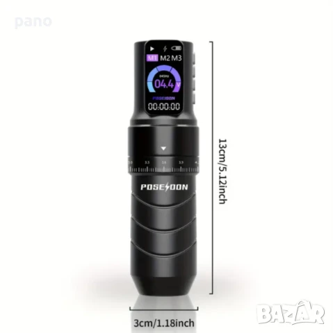 Нова Poseidon NEW Adjustable stroke tattoo machine., снимка 2 - Други инструменти - 51103080