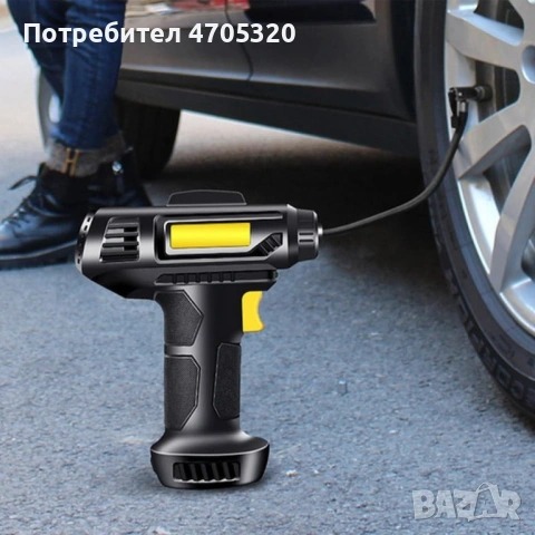 Безжичен дигитален компресор за автомобил, снимка 2 - Аксесоари и консумативи - 53089496