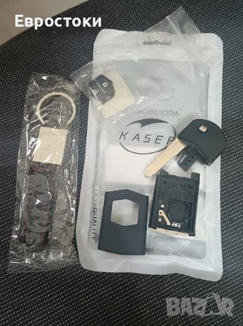KASER калъф за автомобилен ключ за Mazda 3 5 6 M6 RX8 MX5 CX5, 2 бутона, снимка 5 - Аксесоари и консумативи - 50596510