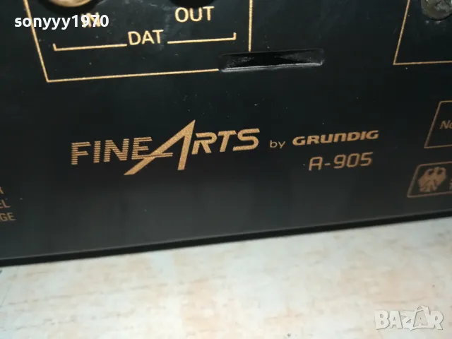 GRUNDIG FINE ARTS R-905 AMPLIFIER 2X120W//8ohm-ВНОС SWISS 1802251237, снимка 17 - Ресийвъри, усилватели, смесителни пултове - 49177655