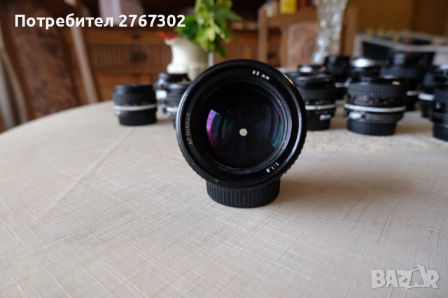 Nikon AF 85MM F1.8 Lens. Nikon, снимка 3 - Обективи и филтри - 53595928
