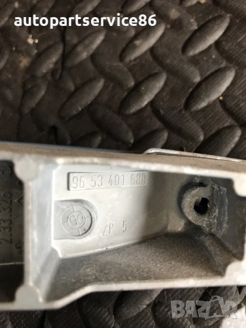 Външна дръжка за задна лява странична врата за Peugeot 407 (2003-2008) 9653401680, снимка 3 - Части - 53735252