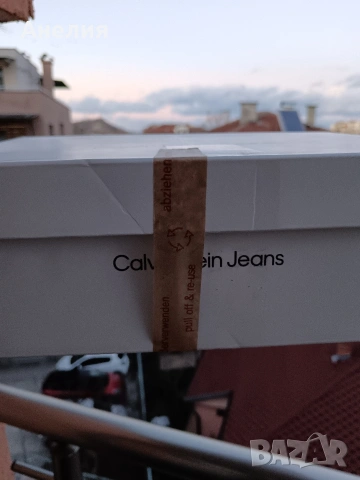 Сникърси на Calvin Klein Jeans оригинални , снимка 2 - Маратонки - 53662313