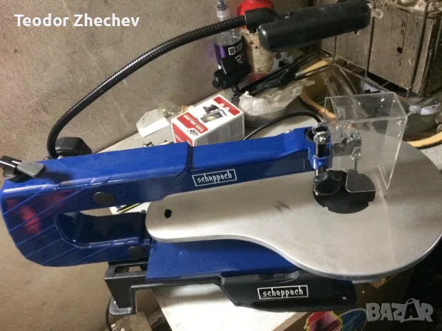 Контурен трион Scheppach SCH 5901403903 SD1600V, 120 W, 500-1700 об./мин, снимка 5 - Стругове - 49945406