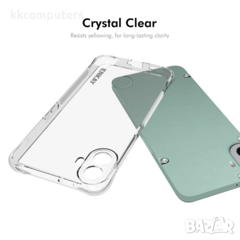 Nothing CMF Phone 1 Удароустойчив ENKAY Силиконов Калъф и Протектор, снимка 5 - Калъфи, кейсове - 51496774
