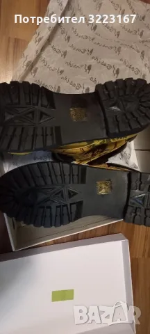 Дизайнерски боти “Пчела”, снимка 5 - Дамски боти - 49192368