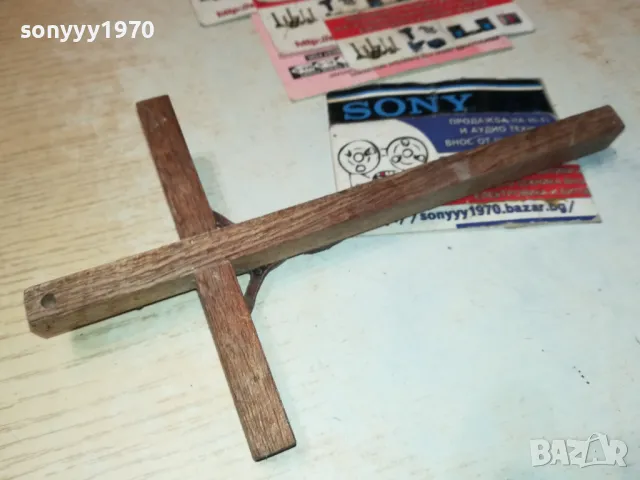 ХРИСТОС МЕД МЕСИНГ НА КРЪСТ 20Х10СМ 1112241013, снимка 9 - Антикварни и старинни предмети - 48303518