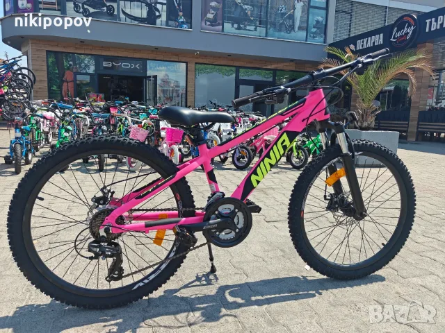 Промо велосипед 24" Passati NINJA розово ново, снимка 11 - Велосипеди - 56254169