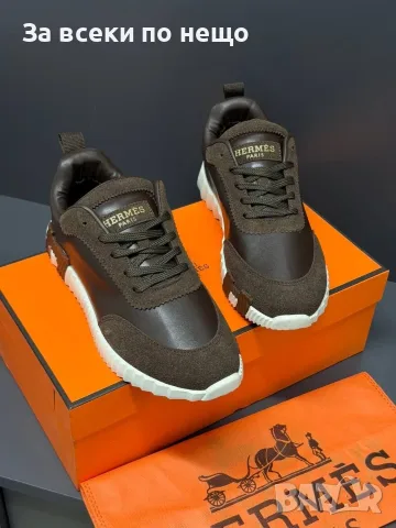 Hermes Мъжки Маратонки👟Мъжки Спортни Обувки Хермес - Различни Цветове Код E139, снимка 7 - Маратонки - 55799810