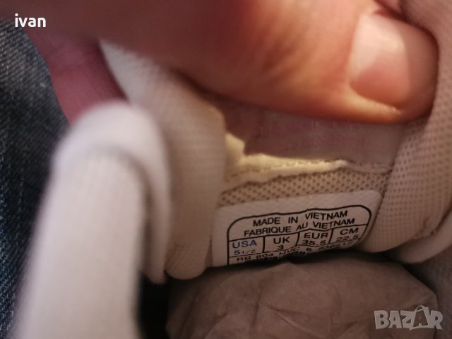 дамски кецове reebok. размер 35.5, стелка 22.5 см. естествена кожа. нови в кутия , снимка 6 - Маратонки - 44370634