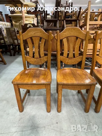 Комплект трапезни столове, снимка 4 - Столове - 49642070