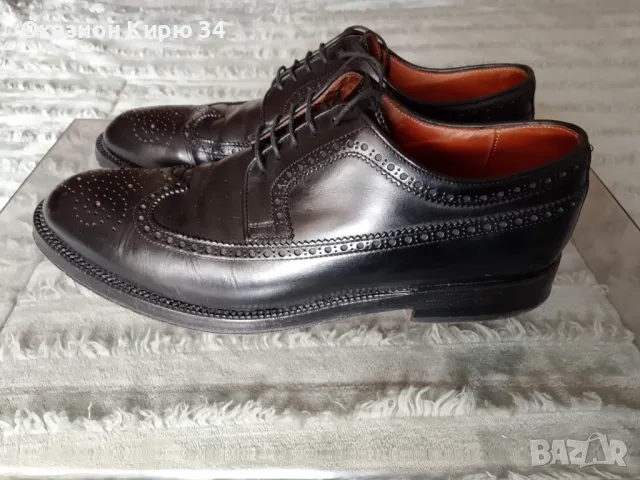 Обувки италиански W.Gibbs , снимка 5 - Официални обувки - 49644994