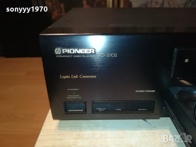 pioneer pd-s702 cd player made in japan-внос swiss 1002221927, снимка 13 - Декове - 35745397