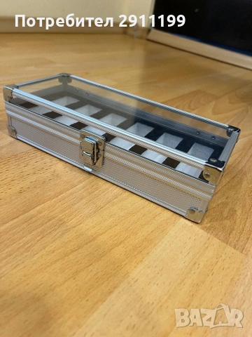 Алуминиева кутия за часовници, снимка 4 - Други - 53848193
