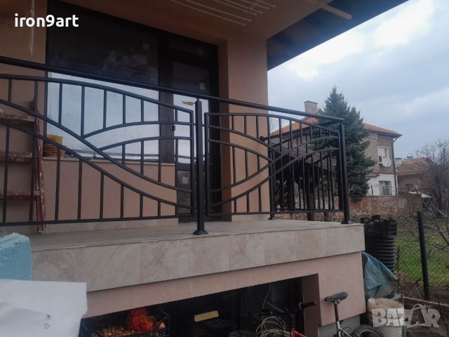 Изработка и монтаж на парапети за тераси и стълбища от ковано желязо , снимка 4 - Други стоки за дома - 41460313