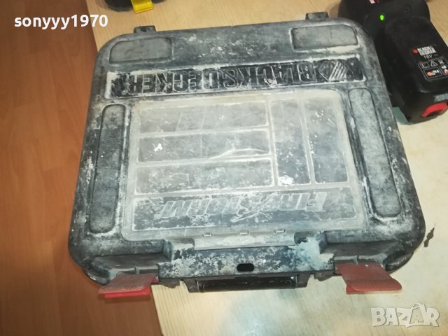 BLACK DECKER-ПРАЗЕН КУФАР 0907231107, снимка 3 - Куфари с инструменти - 41493906