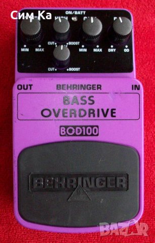 Beringer Bass Overdrive BOD 100, снимка 1 - Китари - 41771391