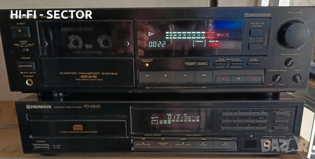 Pioneer сд плеър и дек , снимка 2 - Декове - 53382620