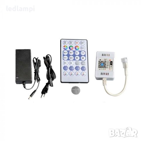 LED SMART Дигитална Лента Комплект RGB 24V, снимка 9 - Лед осветление - 42638359