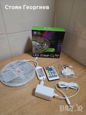 LSC Smart Connect LED лента с дължина 5 метра. , снимка 2 - Лед осветление - 53487377
