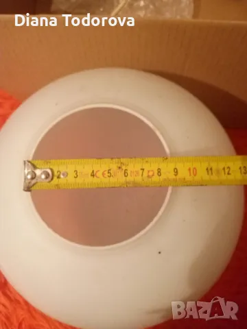 Продавам полилей глобус стъкло, снимка 5 - Полилеи - 49150458