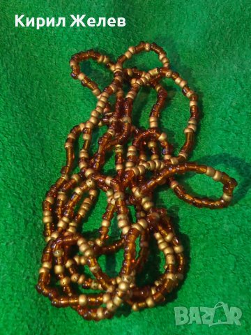 СТАРО ФИНО МЪНИСТЕНО КОЛИЕ ГЕРДАН РЪЧНА МАЙСТОРСКА ИЗРАБОТКА 34774, снимка 10 - Антикварни и старинни предмети - 39141544