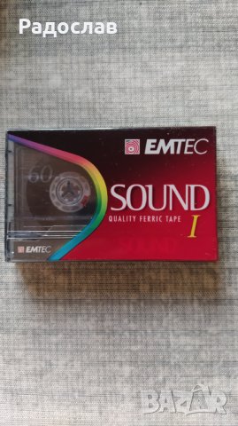 нова аудио касета EMTEC SOUND 1