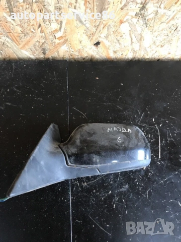 Ляво странично огледало за Mazda 6 2.0D черен цвят (2002-2006) 015797, снимка 3 - Части - 53651464