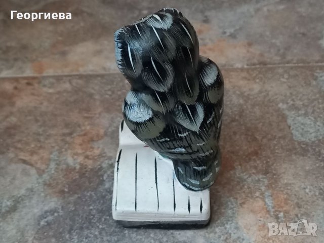 Керамичен бухал, снимка 3 - Колекции - 41836196