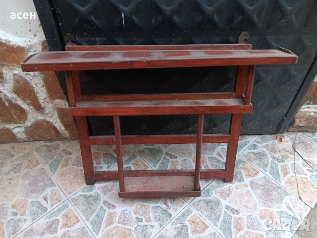 стара етажерка, снимка 2 - Антикварни и старинни предмети - 50926228